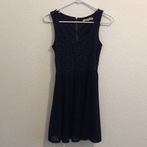 Navy blue minidress